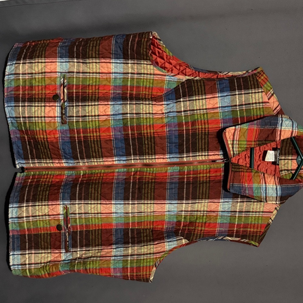 Southern Lady Multicolor Plaid Blouse